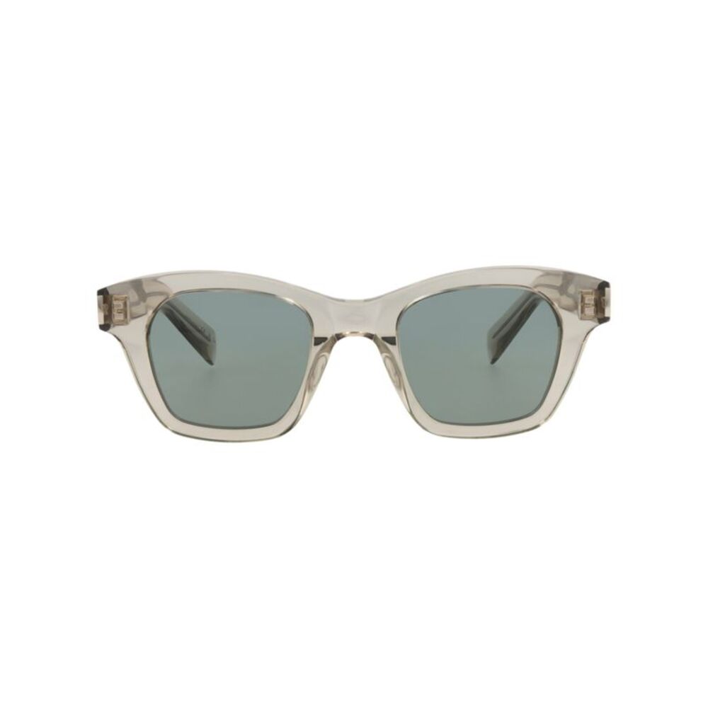 Square-Frame Recycled Acetate Sunglasses - Picture 1 of 5